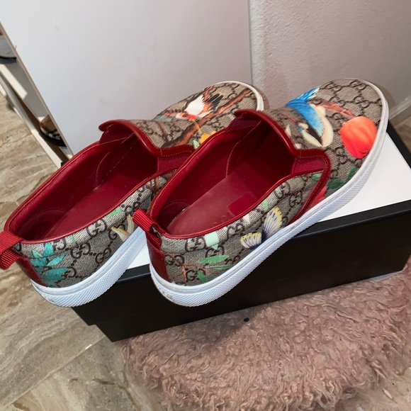 SOLD!! 🥳🎉HP🥳🎉Gucci slip on Dublin’s Tian GG - Picture 7 of 10